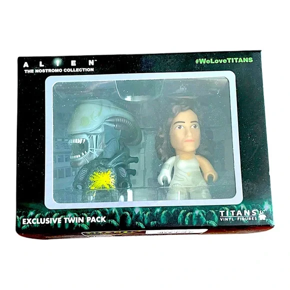 Alien Nostromo Collection Twin Pack – TITANS Vinyl Figures | Exclusive Boxed Set - Picture 1 of 8